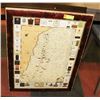 Image 1 : FRAMED WINE PICTURE