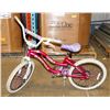 Image 1 : GIRLS BICYCLE PINK AND PURPLE 19"