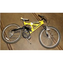 HUFFY FULL SUSPENSION MOUNTAIN BIKE