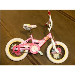 HUFFY PINK BIKE 14" WHEELS