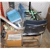 Image 1 : PALLET OF UNCLAIMED MERCHANDISE INCL RECORDS