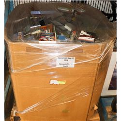 PALLET OF MIXED MEDIA-1000'S OF ITEMS.