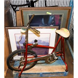 PALLET OF UNCLAIMED MERCHANDISE INCL EXERCISE