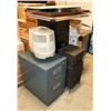 Image 1 : OFFICE LOT INCL FILING CABINETS PRINTER AIR FILTER