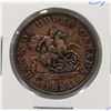 Image 1 : 1854 BANK OF UPPER CANADA 1/2 PENNY
