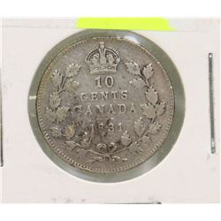 1931 GV 10 CENT