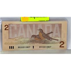 GEM UNC 1986 BAX REPLACEMENT $2