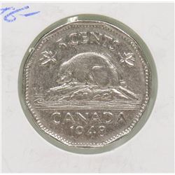 KEY DATE 1948 GV 5 CENT