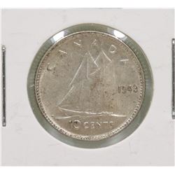 1943 GEORGE VI 10 CENT