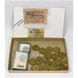 LOT OF FOREIGN CURRENCY INCLUDING AUSTRIA