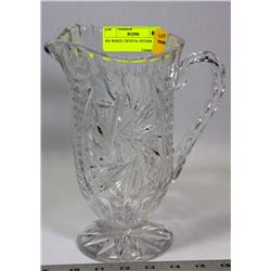 PINWHEEL CRYSTAL PITCHER