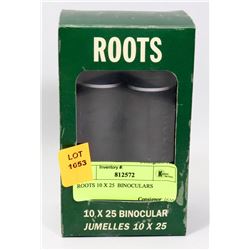 ROOTS 10 X 25  BINOCULARS