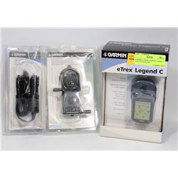 GARMIN E TRAX LEGEND C WITH 12 VOLT PLUG & CAR