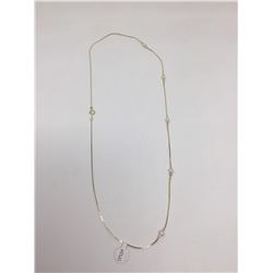 14kt G.P Ladies Perl Necklace