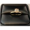 Image 1 : Ladies size 6.25 1.04 carat Solitaire Diamond, 14KT gold Ring (19-UW8554). Appraisal Certificate $1
