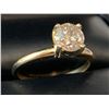 Image 2 : Ladies size 6.25 1.04 carat Solitaire Diamond, 14KT gold Ring (19-UW8554). Appraisal Certificate $1