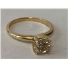 Image 3 : Ladies size 6.25 1.04 carat Solitaire Diamond, 14KT gold Ring (19-UW8554). Appraisal Certificate $1