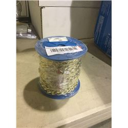 Ben-Mor Hobby Chain #250 Twist, Brass Plated 33'