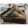 Image 1 : NEW Love Seat, Sofa Set w/ Throw Pillows Lot of 2