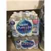 Image 1 : Nestle Pure Life Natural Spring Water (12 x 500mL) Lot of 2