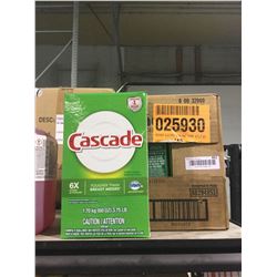 Case 12 x 3.75lbs cascade dishwasher detergent
