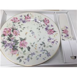 Porcelain Pedestal Cake Plate