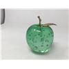 Image 1 : Glass Apple Paper Weight