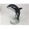 Image 1 : Large Hand Blown Glass Orca Whale