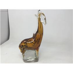 Large Hand Blown Glass Giraffe