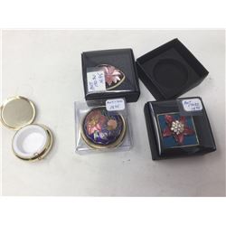 Lot of Assorted Pill Boxes