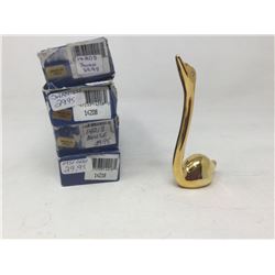 Lot of Gold Swans and Mice