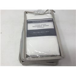 Linen Tailored Standard Sham Set