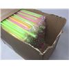 Image 1 : Case of Wrapped Assorted Neon Straws