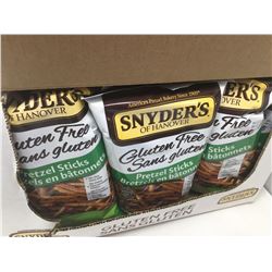 Case of Synders Gluten Free Pretzel Sticks (12 x 220g)