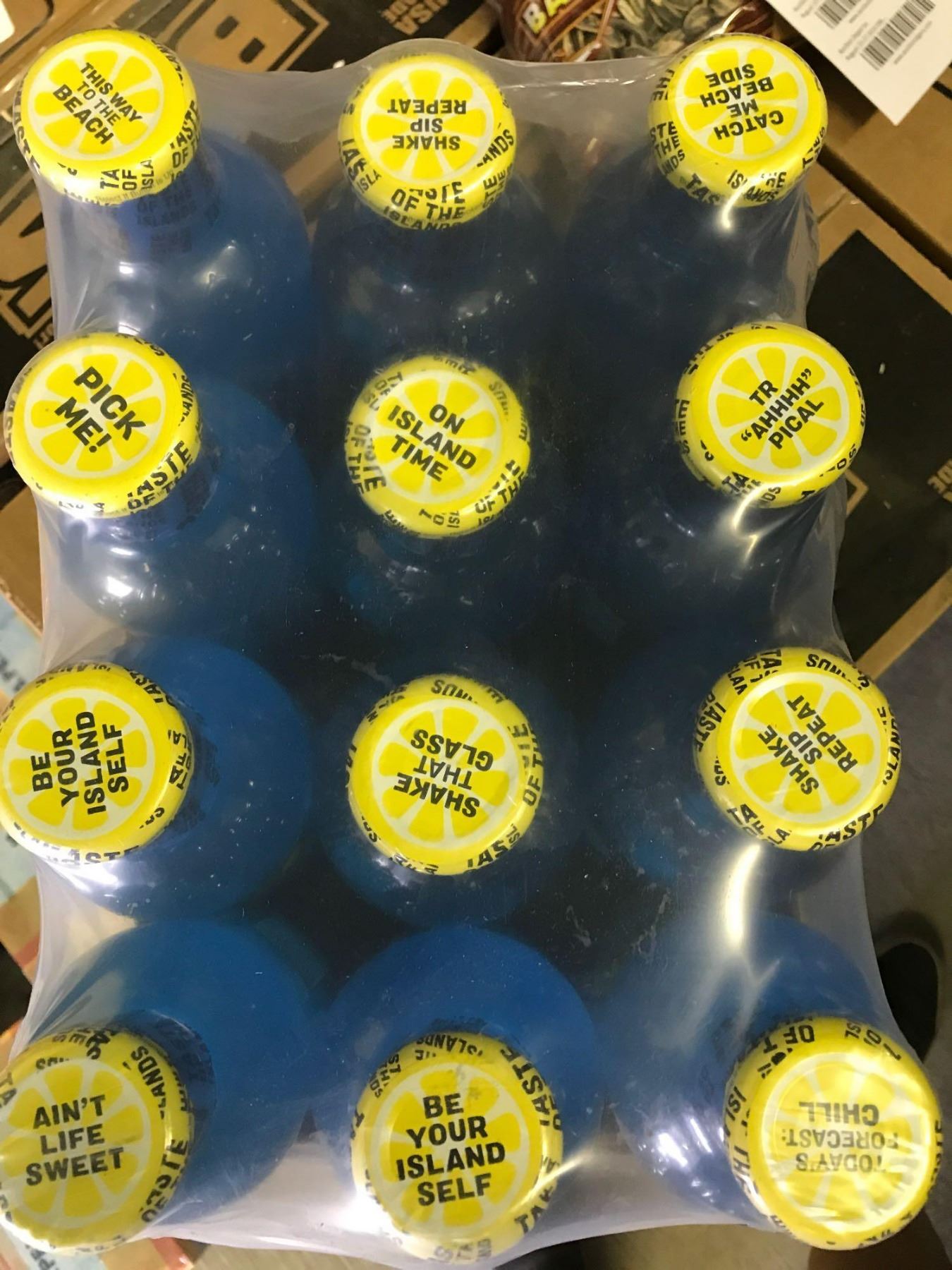 Case of Calypso Ocean Blue Lemonade(12 x 237 ml) - A D Auction Depot Inc.