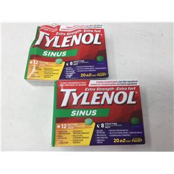 Lot of Tylenol Sinus Extra Strength Day & Night (2 x 20 ez tabs)