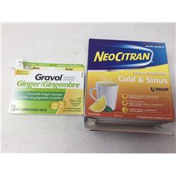 Lot of Cold and Flu Products