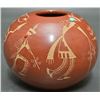 Image 10 : SANTA CLARA INDIAN POTTERY JAR (GARCIA, GLORIA "GOLDEN ROD")