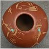Image 6 : SANTA CLARA INDIAN POTTERY JAR (GARCIA, GLORIA "GOLDEN ROD")