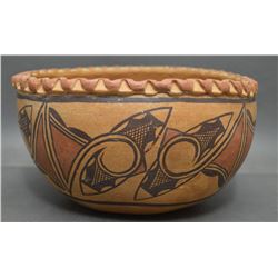 PUEBLO INDIAN POTTERY BOWL
