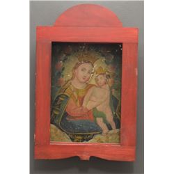 MEXICAN TIN RETABLO