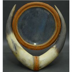 ANTIQUE WESTERN SHAVING MIRROR