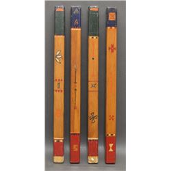 PLAINS INDIAN WOODEN GAME STICKS