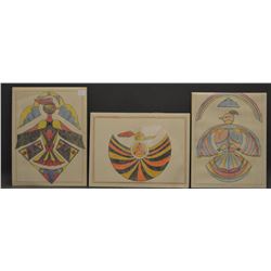 PUEBLO INDIAN DRAWINGS