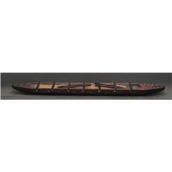 WOODEN CANOE