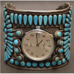 ZUNI INDIAN WATCH BRACELET
