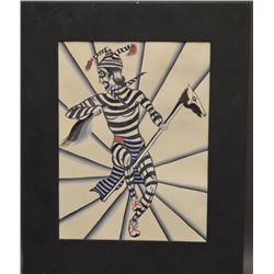 SAN JUAN INDIAN PAINTING (JUAN AQUINO)