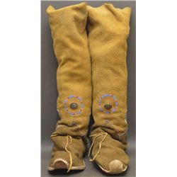 APACHE INDIAN HIGH TOP MOCCASINS