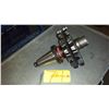 Image 2 : Holder CAT-50 with Set of Iscar 8" Slot Milling Cutter  D8.0-.85-12-15-Z14 with some insert ADKT 150