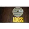 Image 1 : Rex-Cut buffing Disc 6" x 3/4" x 1" Grit: A54
